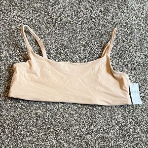 Old Navy Light Tan Bralette Sports Bra